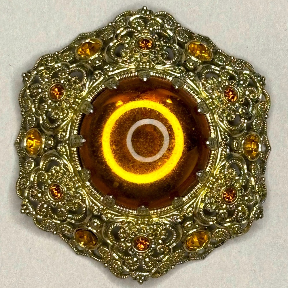 Signed W Germany Brooch #5036